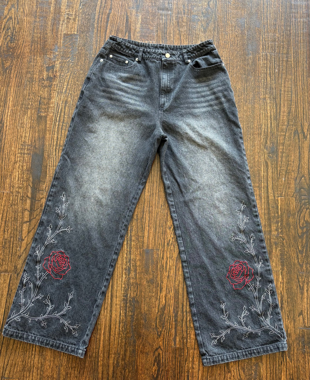 Rose Denim Jeans